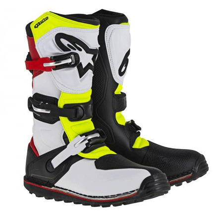Alpinestars TRIAL BOOTS TECH T WHITE/RED